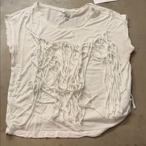 Fringe crop top